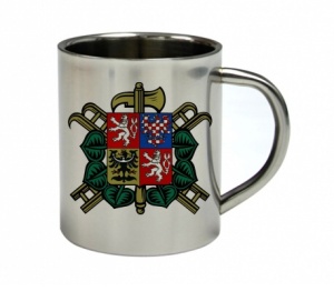 Hrnky nerezové hasičské