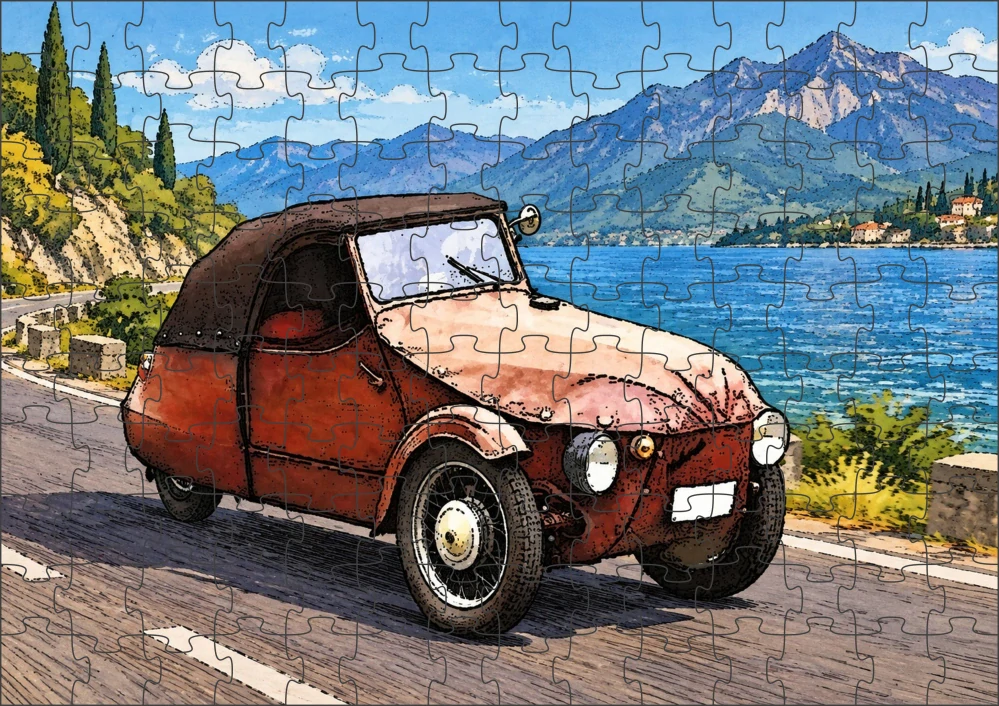 Moon River Český veterán VELOREX puzzle 500 dílků