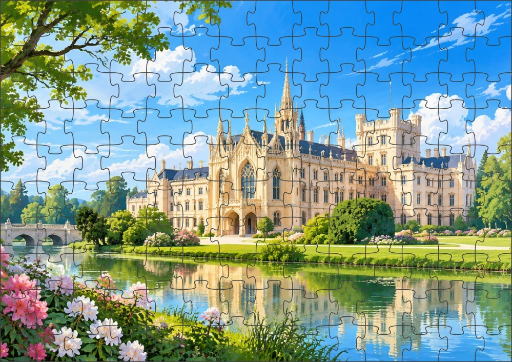 Moon River Hrady a zámky České republiky č. 12 puzzle 300 dílků