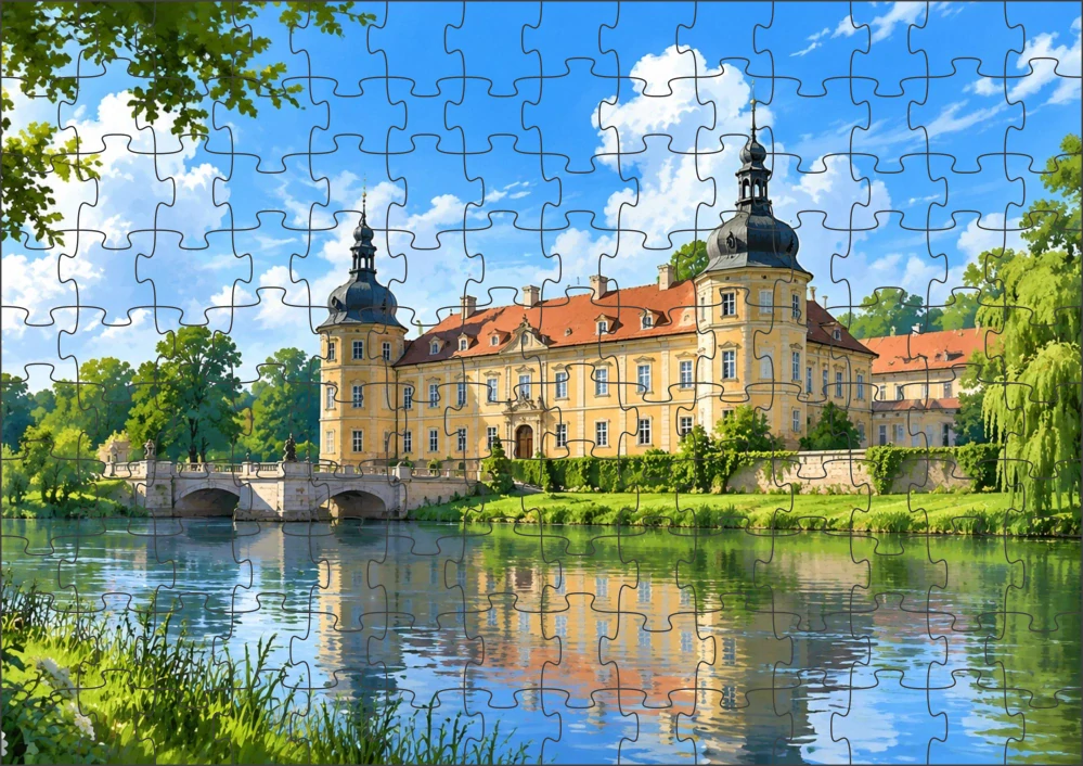 Moon River Hrady a zámky České republiky č. 24 puzzle 300 dílků