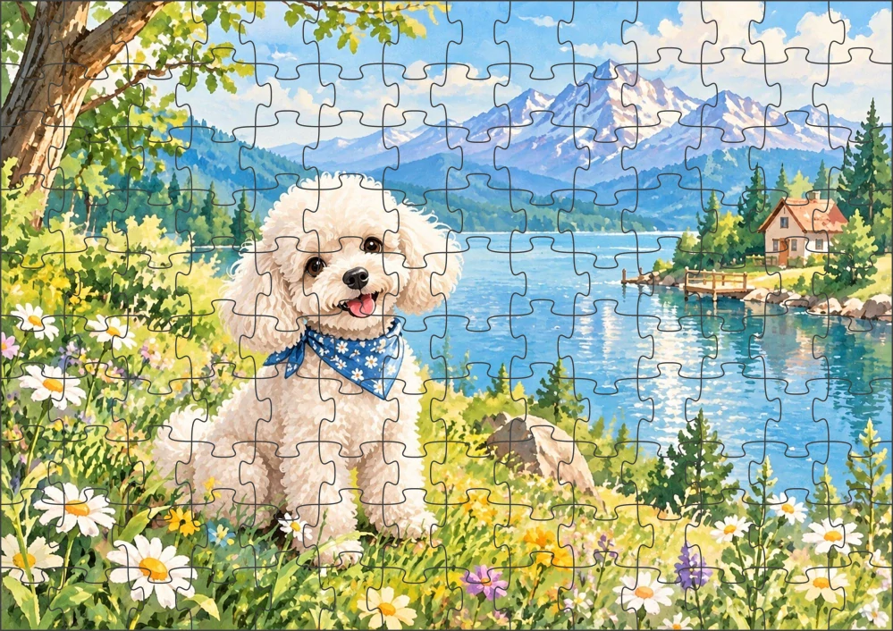 Moon River Pudl Puzzle 300 dílků