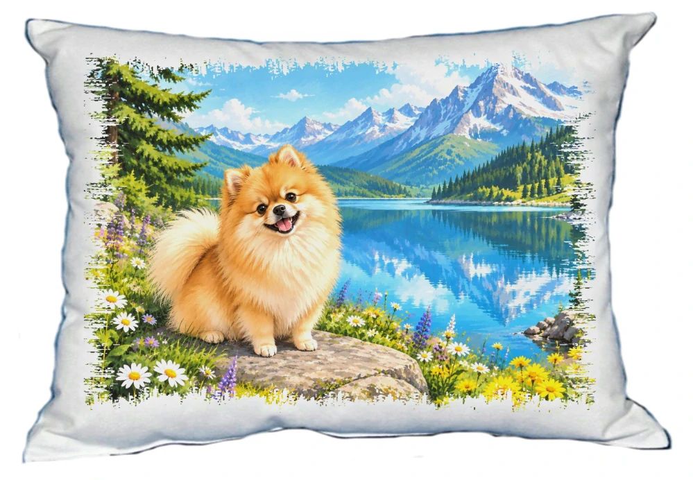 Moon River Pomeranian polštářek 30 x 40 cm