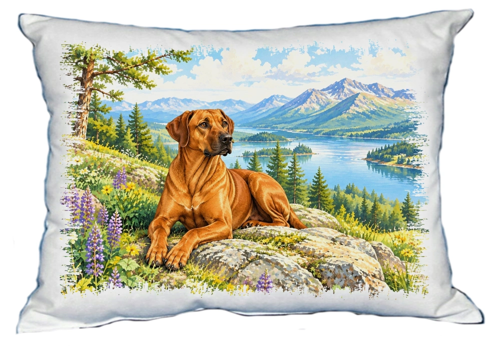 Moon River Rhodéský ridgeback polštářek 30 x 40 cm