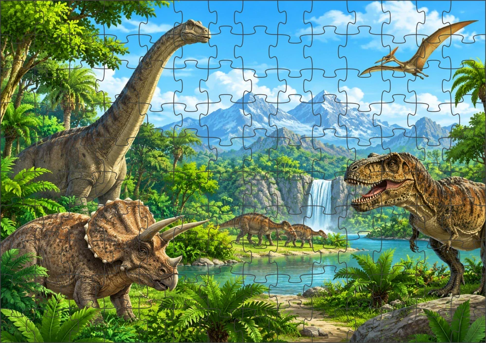 Moon River Tyrannosaurus Rex II. puzzle 300 dílků