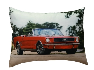 Moon River polštář s autem Ford Mustang 30x40 cm