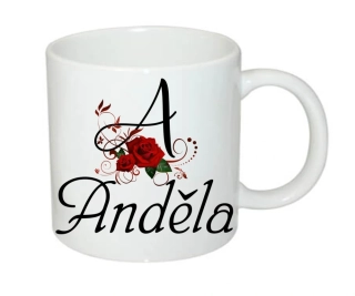 Moon River Anděla hrnek se jménem  330 ml