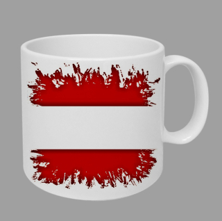 Moon River RAKOUSKO hrnek s vlajkou obsah 150 ml