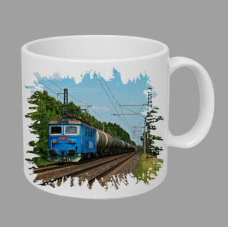 Moon River  hrnek s lokomotivou vlakem 122 021-9  obsah 330 ml