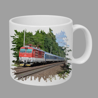 Moon River 350 016-2  hrnek s lokomotivou vlakem  obsah 330 ml