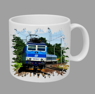 Moon River 362 024-2  hrnek s lokomotivou vlakem  obsah 330 ml