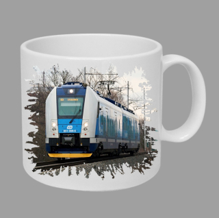 Moon River 651 008-5 hrnek s lokomotivou vlakem  obsah 330 ml