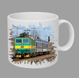 Moon River  hrnek s lokomotivou vlakem 01 obsah 330 ml