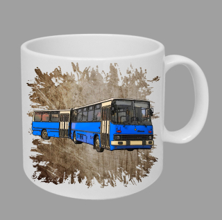 Moon River Ikarus 280 hrnek s autobusem hnědý obsah 330 ml