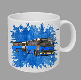 Moon River Ikarus 280 hrnek s autobusem modrý obsah 330 ml