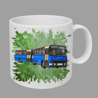 Moon River Ikarus 280 hrnek s autobusem zelený obsah 330 ml