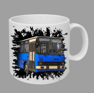 Moon River Ikarus 280 hrnek s autobusem černý obsah 330 ml
