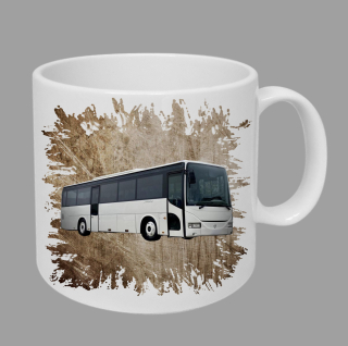Moon River Iveco hrnek s autobusem hnědý obsah 330 ml