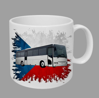 Moon River Iveco hrnek s autobusem vlajka obsah 330 ml