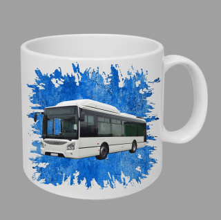 Moon River Iveco II hrnek s autobusem modrý obsah 330 ml