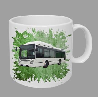 Moon River Iveco II hrnek s autobusem zelený obsah 330 ml