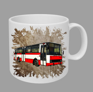 Moon River Karosa B 723 hrnek s autobusem hnědý obsah 330 ml