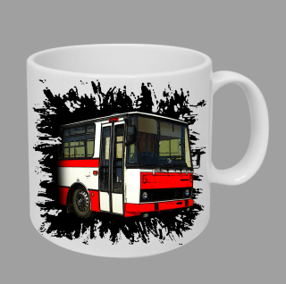 Moon River Karosa B 723 hrnek s autobusem černý obsah 330 ml