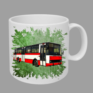 Moon River Karosa B 723 hrnek s autobusem zelený obsah 330 ml