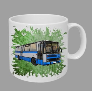 Moon River Karosa C 734 hrnek s autobusem zelený obsah 330 ml