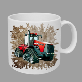 Moon River CASE IH STX 440 hrnek s traktorem hnědý obsah 330 ml