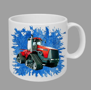 Moon River CASE IH STX 440 hrnek s traktorem modrý obsah 330 ml