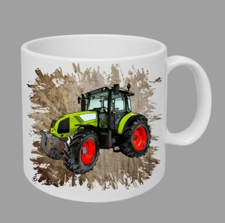 Moon River Claas Arion 400 hrnek s traktorem hnědý obsah 330 ml