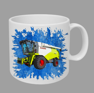 Moon River Claas Tucano 440 hrnek s kombajnem modrý obsah 330 ml