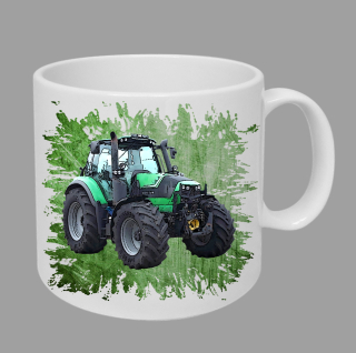 Moon River Deutz-Fahr 6160 hrnek s traktorem zelený obsah 330 ml