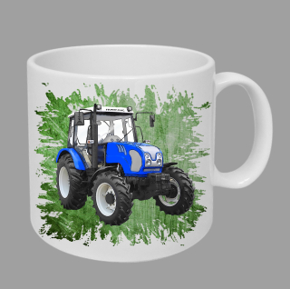 Moon River Farmtrac 675  hrnek s traktorem zelený obsah 330 ml