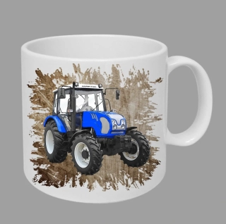 Moon River Farmtrac 675  hrnek s traktorem hnědý obsah 330 ml