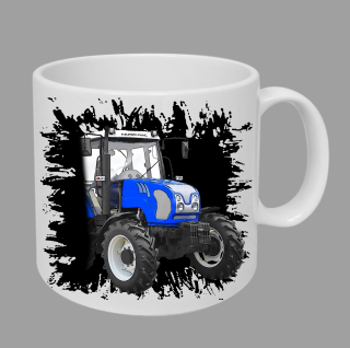 Moon River Farmtrac 675  hrnek s traktorem černý obsah 330 ml