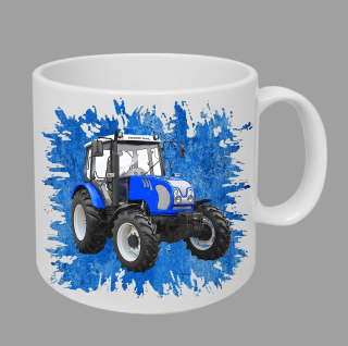 Moon River Farmtrac 675  hrnek s traktorem modrý obsah 330 ml