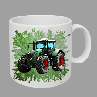 Moon River Fendt 930 hrnek s traktorem zelený obsah 330 ml