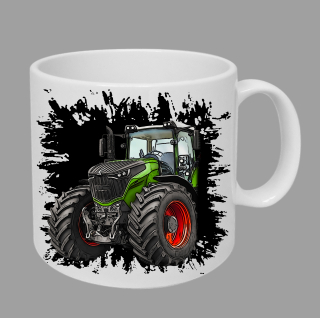 Moon River Fendt 1000 Vario  hrnek s traktorem černý obsah 330 ml