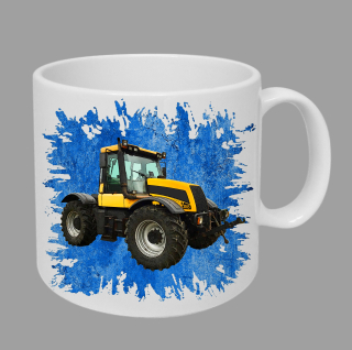 Moon River JCB Fastrac 3185 hrnek s traktorem modrý obsah 330 ml