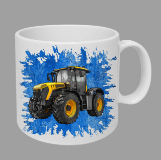 Moon River JCB Fastrac 4220 hrnek s traktorem modrý obsah 330 ml