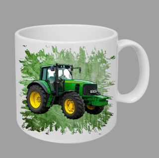 Moon River John Deere 6930  hrnek s traktorem zelený obsah 330 ml