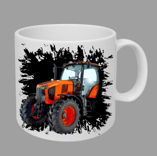 Moon River Kubota hrnek s traktorem černý obsah 330 ml