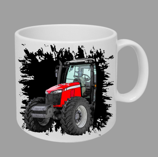 Moon River Massey Ferguson  6713R hrnek s traktorem černý obsah 330 ml