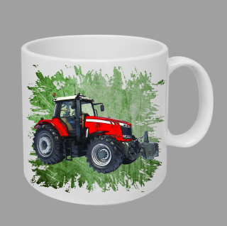 Moon River Massey Ferguson  7726 hrnek s traktorem zelený obsah 330 ml