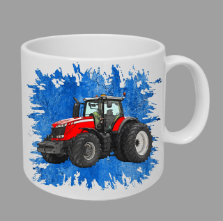 Moon River Massey Ferguson  8670 hrnek s traktorem modrý obsah 330 ml