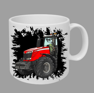 Moon River Massey Ferguson  8670 hrnek s traktorem černý obsah 330 ml