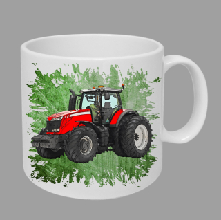 Moon River Massey Ferguson  8670 hrnek s traktorem zelený obsah 330 ml