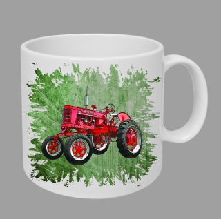 Moon River McCormick FARMALL hrnek s traktorem zelený obsah 330 ml