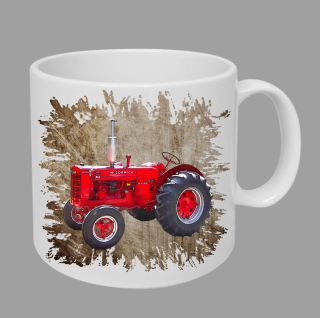 Moon River McCormick Super W-4 hrnek s traktorem hnědý obsah 330 ml